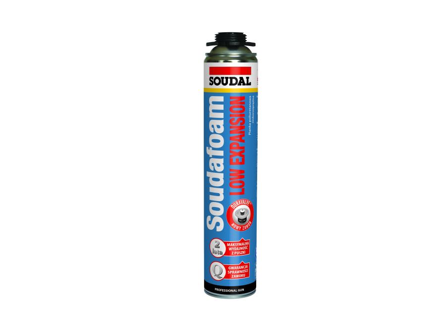 Piana pistoletowa Soudafoam Low Expansion Gun 750 ml niskoprężna SOUDAL