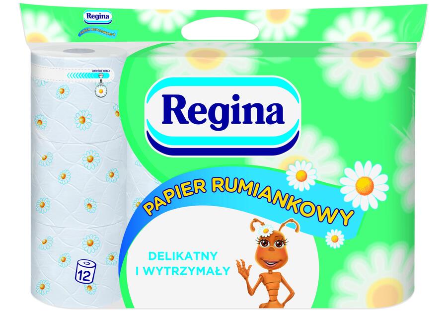 Papier toaletowy rumiankowy 12 szt. REGINA