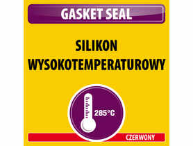 Silikon wysokotemperaturowy Gasket Seal 60 g czerwony SOUDAL