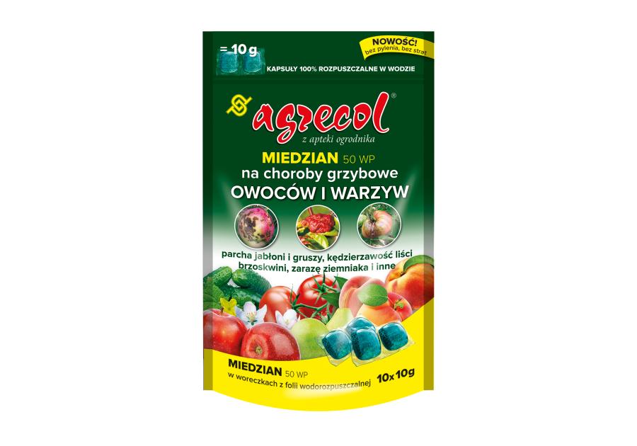 Środek grzybobójczy Miedzian 50WP - 50 g AGRECOL