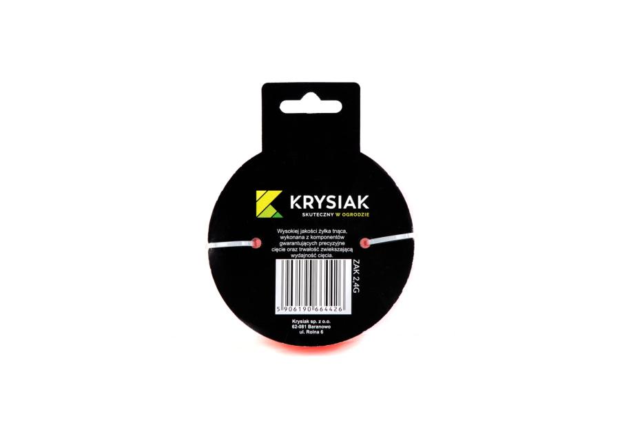 Żyłka tnąca 2,4 mm x 15 m gwiazdka KRYSIAK