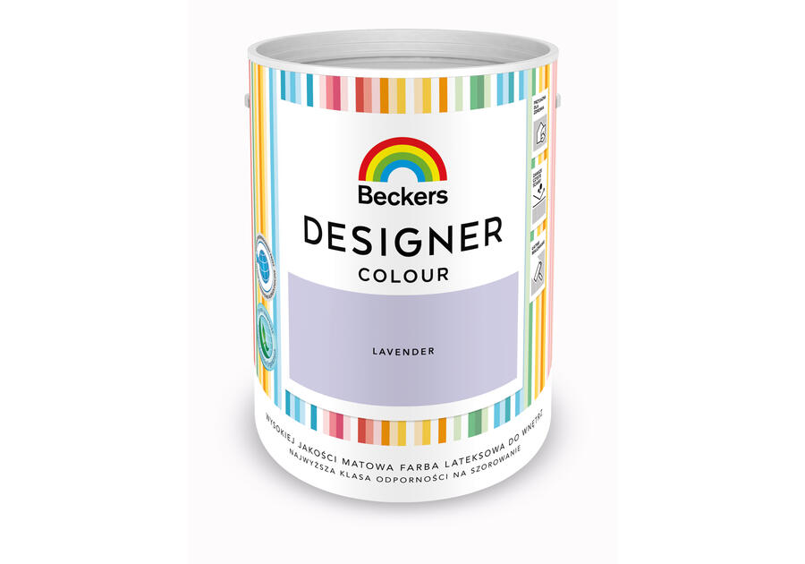 Farba lateksowa Designer Colour Lavender 5 L BECKERS