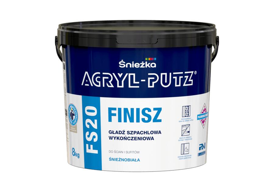 Gotowa masa szpachlowa Acryl Putz FS20 8 kg ŚNIEŻKA