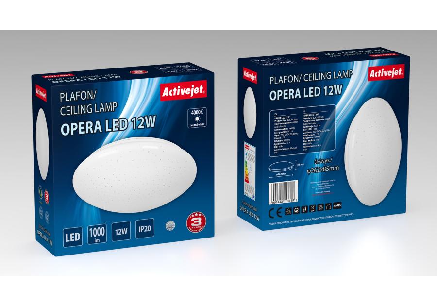 Lampa plafon LED Aje-Opera 12 W ACTION