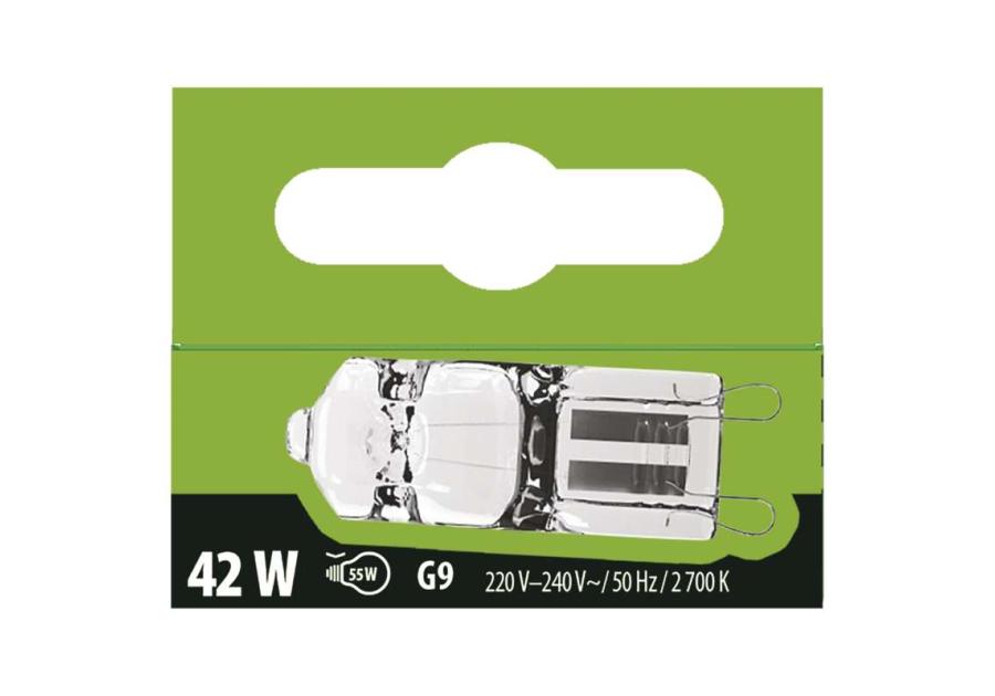 Żarówka Eco Halogen G9, 42 W EMOS