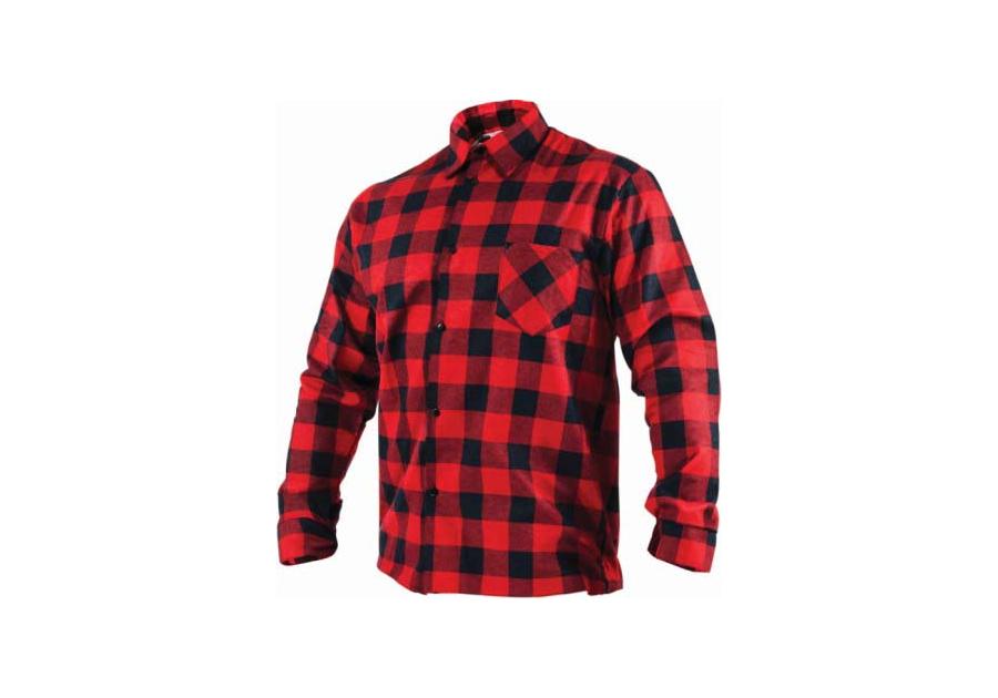 Koszula flanelowa Square czerwona XXXL STALCO