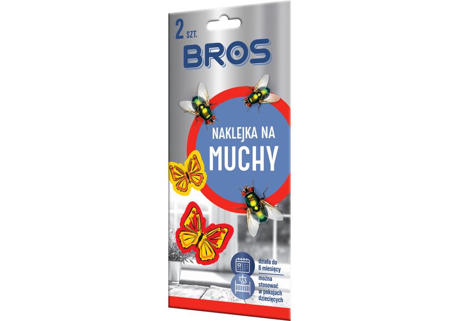 Naklejka na muchy 2 szt. BROS