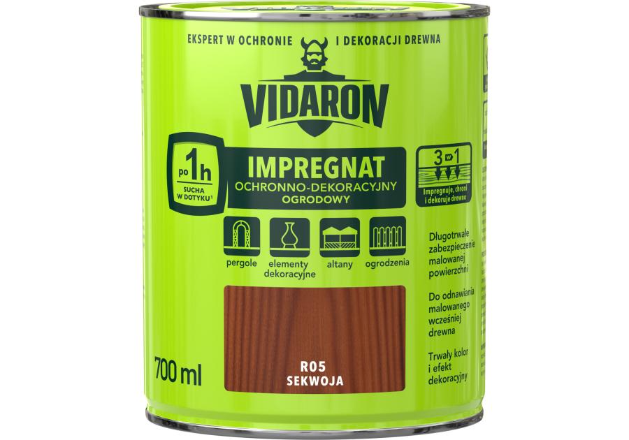 Impregnat ochronno-dekoracyjny sekwoja 0,7 L VIDARON