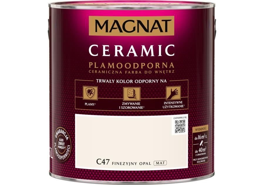 Farba ceramiczna 2,5 L finezyjny opal MAGNAT CERAMIC