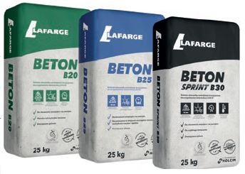 LAFARGE -  Beton B20, B25, B30