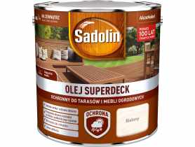 Olej Superdeck bielony 2,5 L SADOLIN