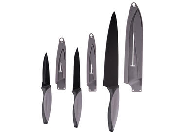 Zdjęcie: Zestaw 3 noży kuchennych w osłonkach Noble ALTOMDESIGN