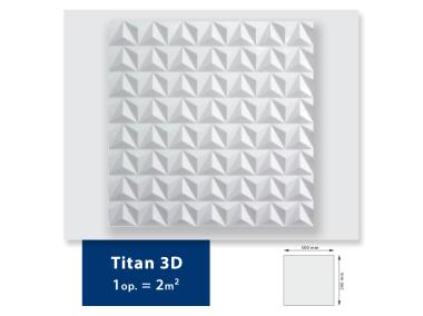 Zdjęcie: Panel styropianowy 3D 50x50 cm Titan DMS