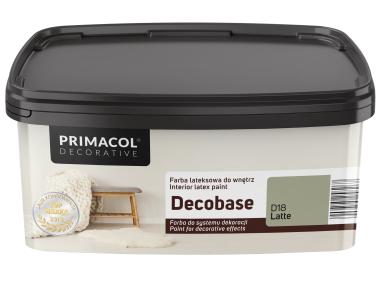 Zdjęcie: Farba Decobase 1 L latte D18 PRIMACOL DECORATIVE