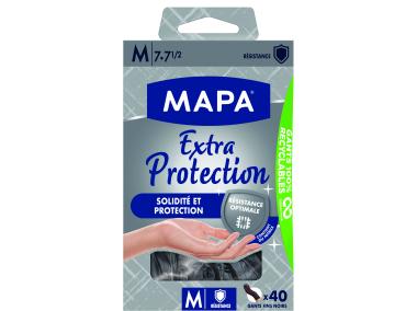 Zdjęcie: Rękawice Witryl Extra protection M 40 sztuk SPONTEX