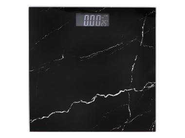 Zdjęcie: Waga łazienkowa Marble Black 28x28cm 18504 GALICJA