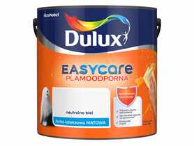 Farba lateksowa EasyCare neutralna biel 2,5 L DULUX