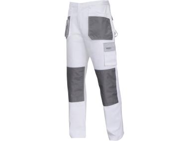Zdjęcie: Spodnie biało-szare 100% bawełna, S 48, CE, LAHTI PRO
