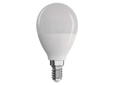 Zdjęcie: Żarówka LED Classic Mini Globe, E14, 7,3 W (60 W), 806 lm, ciepła biel EMOS