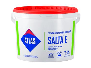 Zdjęcie: Baza elewacyjnej farby akrylowej Salta E szara 10 L ATLAS