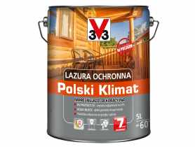 Lazura ochronna Polski Klimat Impregnująco-Dekoracyjna Mahoń 5 L V33