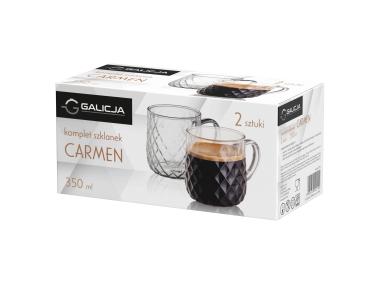 Zdjęcie: Szklanki Carmen 350 ml komplet 2 sztuki GALICJA