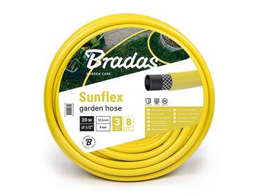Zdjęcie: Wąż ogrodowy Sunflex 1/2" - 30 m BRADAS