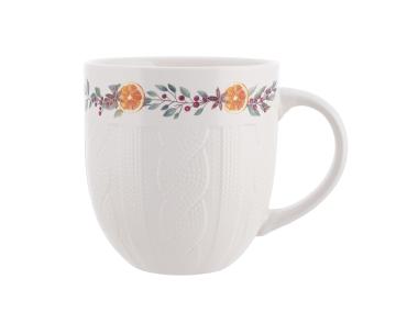 Zdjęcie: Kubek baryłka 615 ml dekor Winter tea ALTOMDESIGN