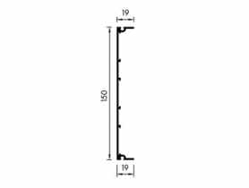 Profil aluminiowy Axonis 150x3000 mm biały KNAUF CEILING SOLUTIONS