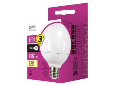 Zdjęcie: Żarówka LED Classic Globe, E27, 11,1 W (75 W), 1060 lm, ciepła biel EMOS