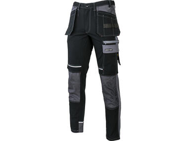 Zdjęcie: Spodnie czarno-szare ze wzmocnieniami, XL, CE, LAHTI PRO