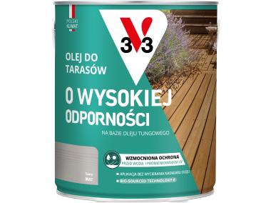 Zdjęcie: Olej do tarasów o wysokiej odporności Szary 2,5L V33