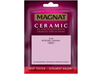 Zdjęcie: Tester farba ceramiczna różowy kwarc 30 ml MAGNAT CERAMIC