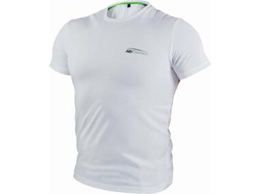 Zdjęcie: T-shirt sportowy męski biały runny m L performance s-78739 STALCO