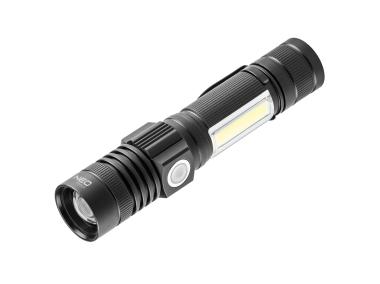 Zdjęcie: Latarka akumulatorowa USB 800 lm 2 w 1 CREE T6 LED NEO