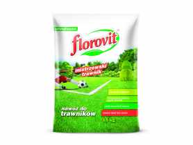 Nawóz do trawników z mchem worek 15 kg FLOROVIT