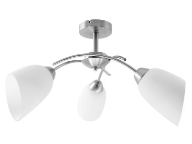 Zdjęcie: Lampa wisząca - sufitowa Aje-Nikita 3P E27 3 x 40W Nikiel ACTIVEJET