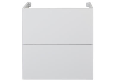 Zdjęcie: Szafka pod umywalkę 60 cm, 2 szuflady, biały, System c biały ASTOR