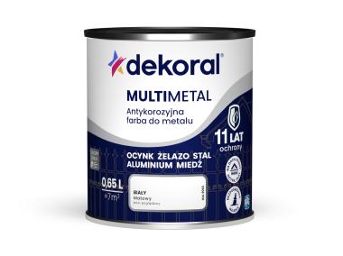 Zdjęcie: Farba do metalu Multimetal 0,65 L biały DEKORAL
