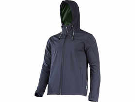 Kurtka softshell z kapturem czarna, L, CE, LAHTI PRO