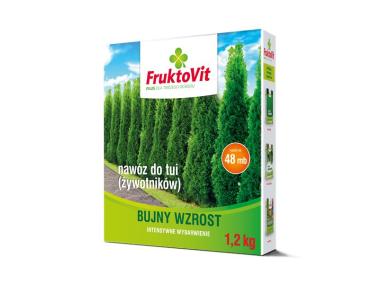 Zdjęcie: Nawóz do tui (żywotników) karton 1,2 kg FRUKTOVIT