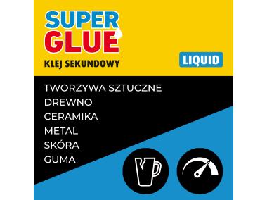 Zdjęcie: Klej sekundowy Super Glue liquid 3 x 1 g SOUDAL