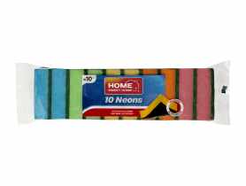 Zmywak Neons 10 sztuk HOME SWEET HOME