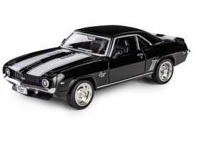 Model metalowy 1969 Chevrolet Camaro Ss 544026 black RMZ