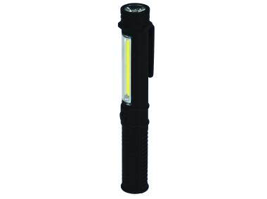 Zdjęcie: Latarka 1,5W COB Led+1 W Led, pen, z bateriami DEDRA