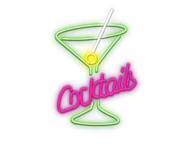 Neon plexi LED Cocktails PLASTROL