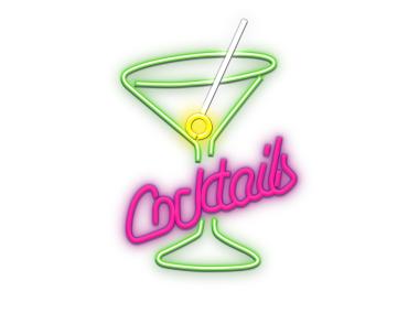 Zdjęcie: Neon plexi LED Cocktails PLASTROL