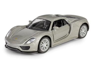 Zdjęcie: Model metalowy 5 Porsche 918 Spyder srebrny RMZ