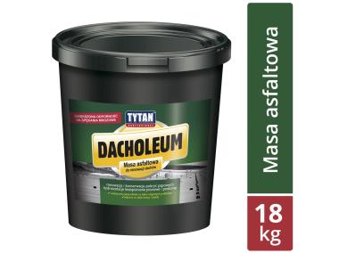 Zdjęcie: Masa asfaltowa do renowacji dachów Dacholeum 18 kg TYTAN PROFESSIONAL