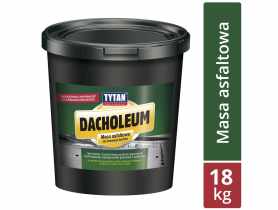 Masa asfaltowa do renowacji dachów Dacholeum 18 kg TYTAN PROFESSIONAL